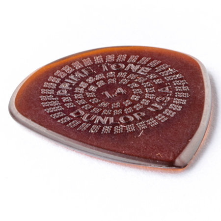 Dunlop Primetone Jazz III XL Grip Guitar Picks, 1.4mm Gauge, Brown, 12-Pack