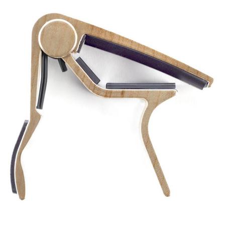 Jim Dunlop 83C Trigger Capo for Acoustic Guitar, Curved, Maple