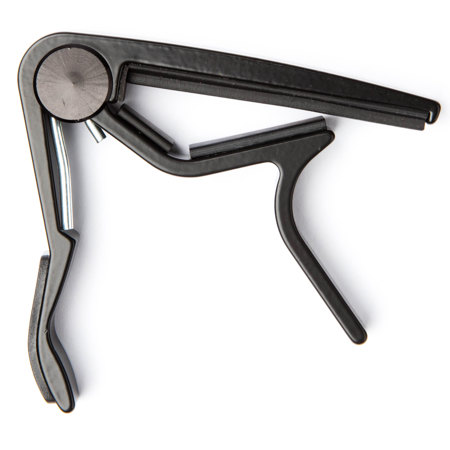 Dunlop Trigger Capo for Classical Guitar, Flat, Black