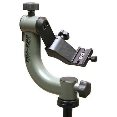 Jobu Design BWG-Pro Gimbal Head for Lenses from 70-200mm f/2.8 to 800mm Prime Lenses __- Bundle - with Jobu Design Surefoot SF-NX1 3.5" Lensplate for Single-Screwhole Tripod Collars