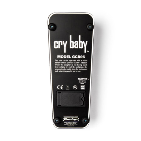 Dunlop Cry Baby Standard Wah Pedal with Fasel Inductor GCB95 - Adorama
