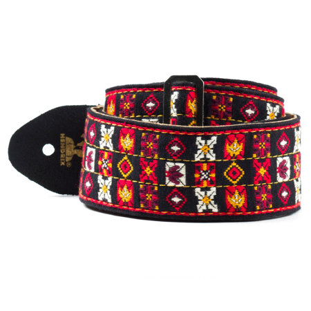 Dunlop Jimi Hendrix Festival Guitar Strap, Multi-Color