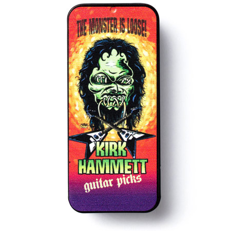 Dunlop Kirk Hammett 0.88mm Collectable Pick Tin 6 Pack