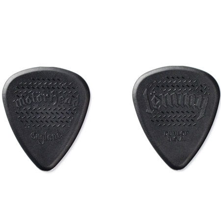 Dunlop Motorhead Lemmy Signature Picks, 1.14mm, Assorted Color, 6-Pack (Tin)