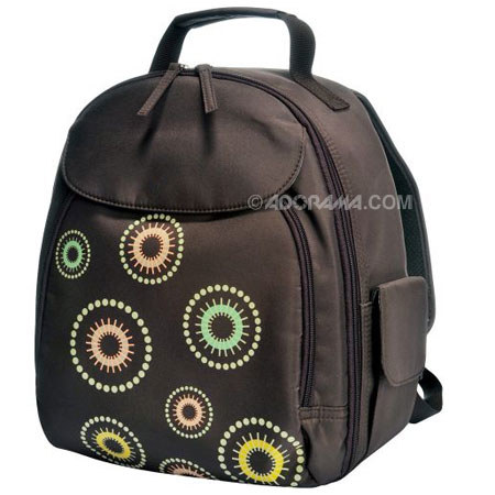 Jill.e 22752 Kaleidoscope Brown Nylon Backpack