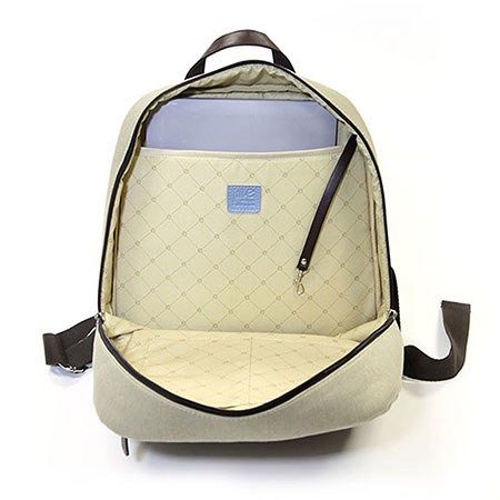 Jill-e 13" Laptop Backpack, Tan