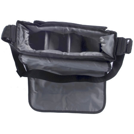 Jill.e 294357 Camera Carryall/Messenger Black Bag