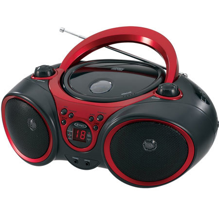 Jensen CD-490 Portable Stereo CD Player with AM/FM Stereo