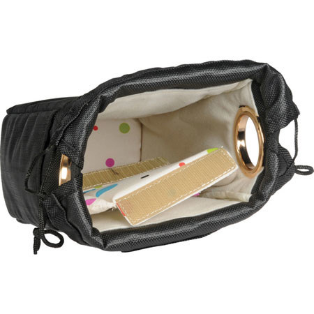 Jill-e Swing Camera Lens Bag, Nylon, Bodacious Black