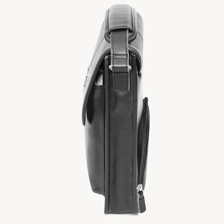 Jill-e Jill.e E-Go Metro Tablet Bag, Black/Silver Trim