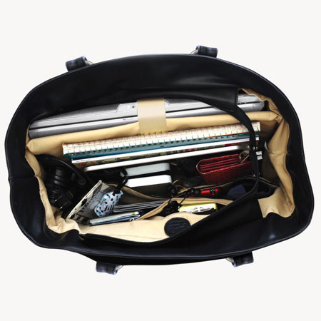 Jill-e E-go Laptop Valise Bag, Tan Plaid