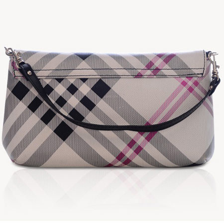 Jill-e E-go Wristlet Wallet, Metallic Black/Silver Plaid