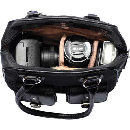 Jill-e Deluxe Gadget Bag, Black Nylon