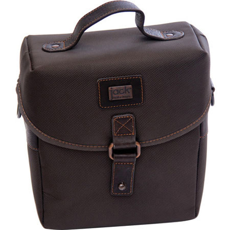 Jill-e Jack Day Camera Bag, Nylon with Leather Trim