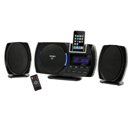 Jensen JIMS-260I Docking Digital Music System with CD for iPod and iPhone