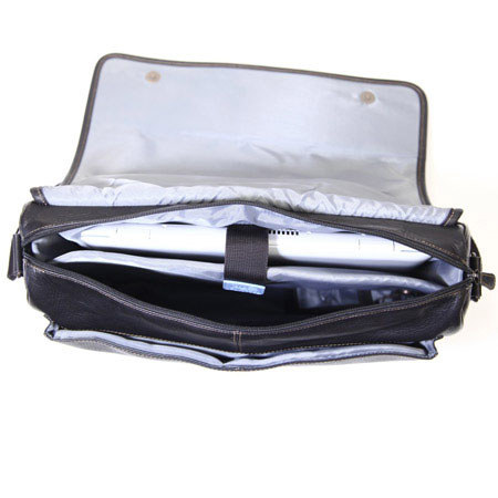 Jill-e Jack Messenger Style 15" Laptop Bag, Brown