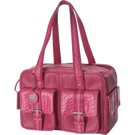 Jill.e 961457 Medium Pink Leather Camera Bag