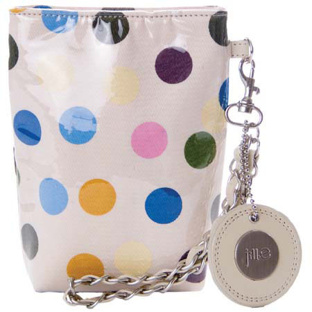 Jill.e Plastic Pouch for Surf and Sand, Multi Dots