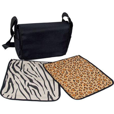 Jill-e Safari Collection Carryall Covers, Zebra/Leopard