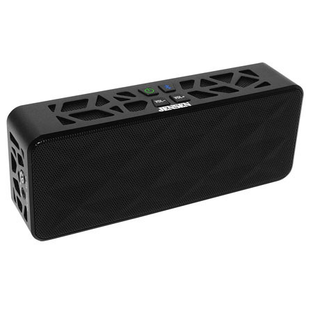 Jensen Portable Bluetooth Wireless Rechargable Speaker w/carry pouch