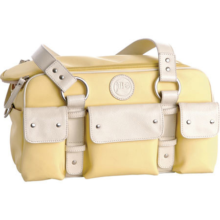 Jill.e 769350 Weatherproof Yellow Nylon Camera Bag