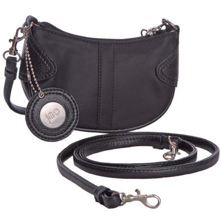 Jill.e Weatherproof Wristlet, Black Nylon Camera Pouch