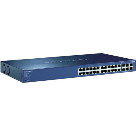 Netgear ProSafe 24-Port 10/100 Smart Switch with PoE
