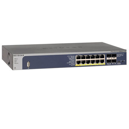 Netgear ProSafe 12-Port Gigabit PoE Managed Switch