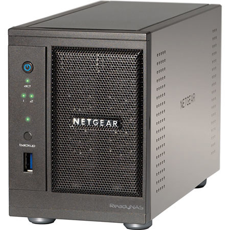 Netgear ReadyNAS 2 Bay Gigabit Desktop NAS Diskless