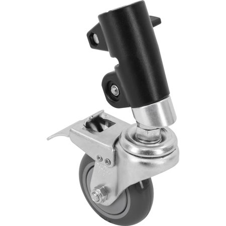 Jinbei JB11-036C Caster Kit for C Stand, Includes 3x Wheels with Brake