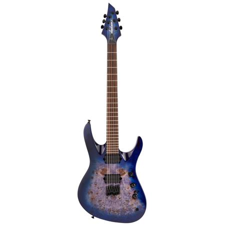 Jackson Pro Signature Chris Broderick Soloist HT6P Electric Guitar, Blue