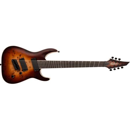 Jackson Concept Soloist SLAT7P 7-String Electric Guitar, Satin Bourbon Burst