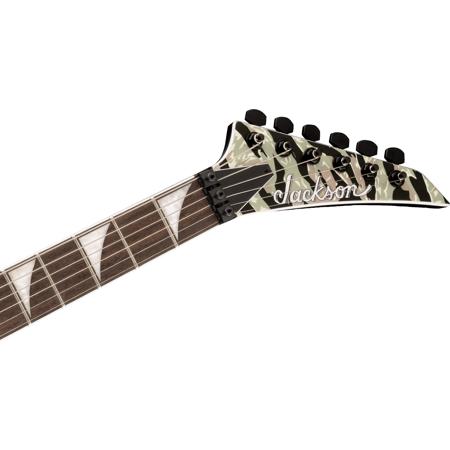 Jackson X Series Soloist SLX DX Camo Electric Guitar, Tiger