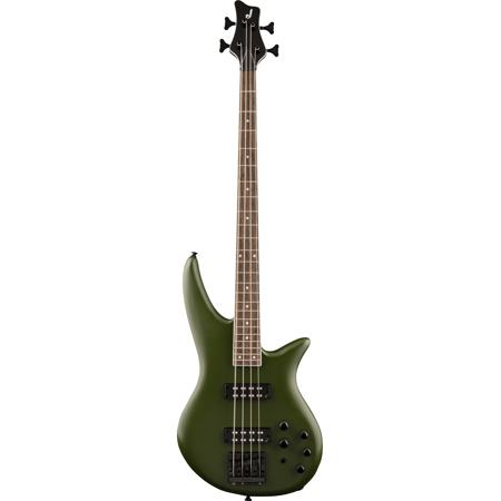 Jackson X Spectra Bass SBX IV Bass Guitar, Matte Army Drab