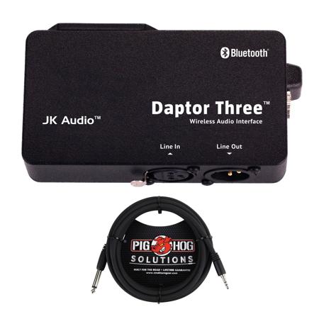 Jk Audio Daptor Three Bluetooth Wireless Audio Interface W/20' 8mm XLR Mic Cable