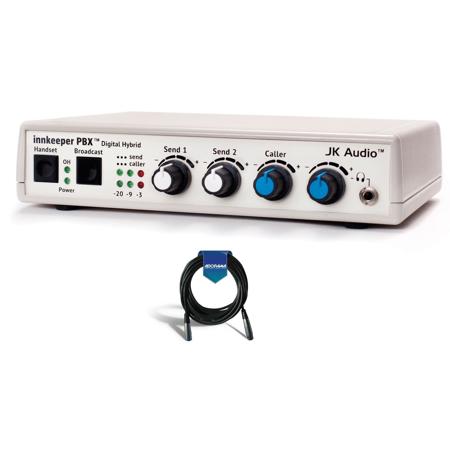 Jk Audio Innkeeper PBX Hybrid Multi-Line Telephone Interface W/15' 8mm XLR Cable