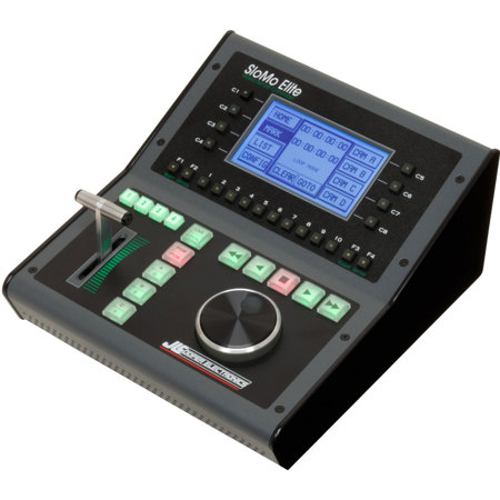 JLCooper SloMo Elite Video Server Controller, Optical Jog/Shuttle, LED Keyswitch