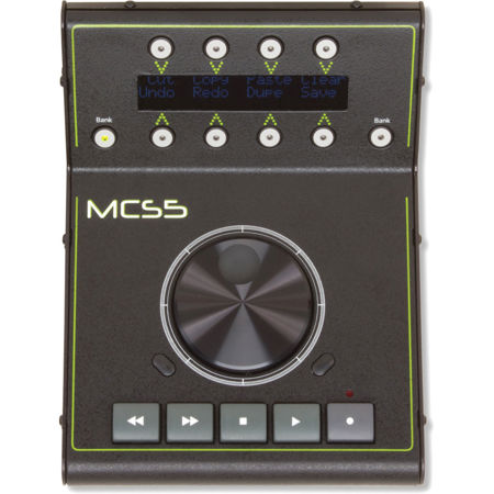 JLCooper MCS5 USB Media Control Station with Relegendable LCD Button Labels