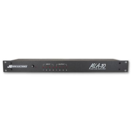 MLA-10 MIDI Line Amplifier, 4 Input and 4 Output Rack-Mount Version