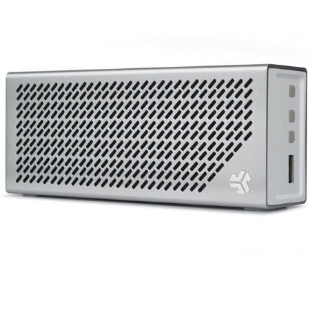 JLab Crasher, Portable Bluetooth Stereo Speaker - Air Aluminum/White