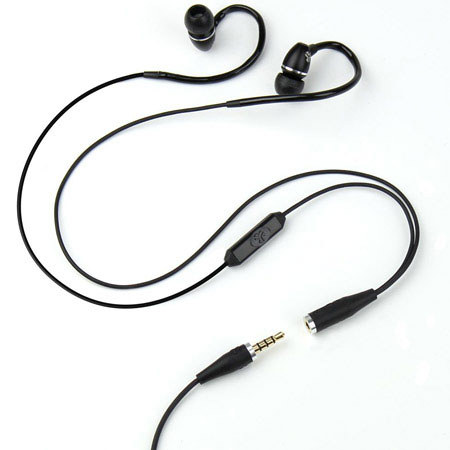 JLab FIT Fitness Sport Water Resistant In-Ear Earbuds, Black