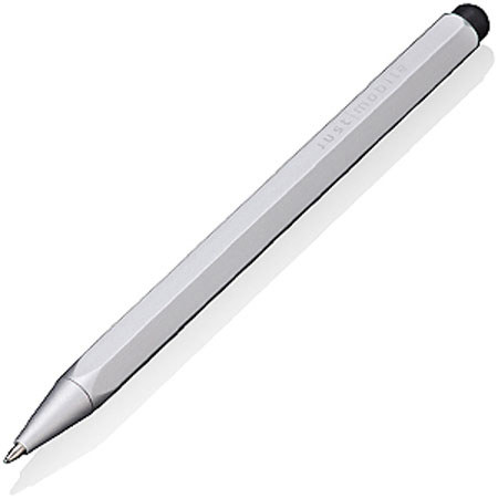 Just Mobile AP-815 AluPen Pro Stylus Silver With Real Ink