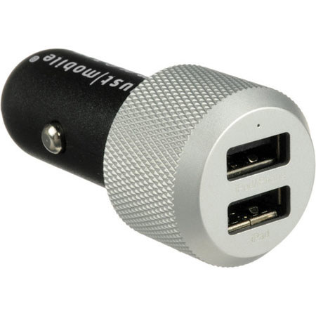 Just Mobile Highway Pro Car Charger, Silver