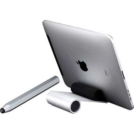 Just Mobile Aluminum Stylus/Stand for iPad Bundle