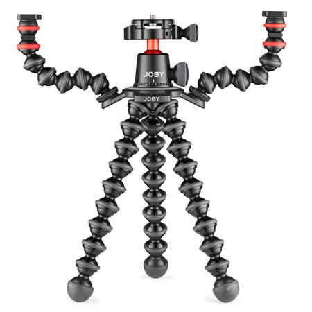 JOBY GorillaPod 3K PRO Rig, Includes Stand, BallHead with QR Plate & 2 Arms