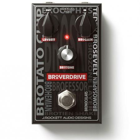 J Rockett Brovedrive Smooth Overdrive Pedal
