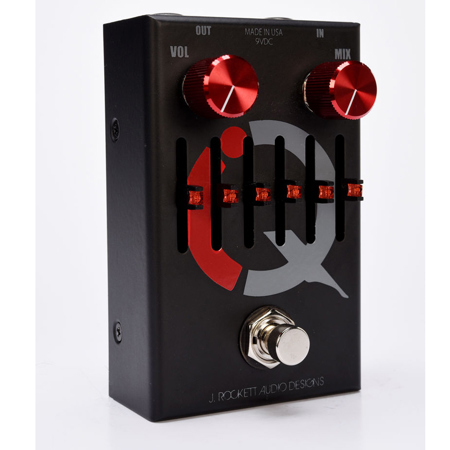 J Rockett IQ Compressor Pedal with 6 Band Graphic EQ