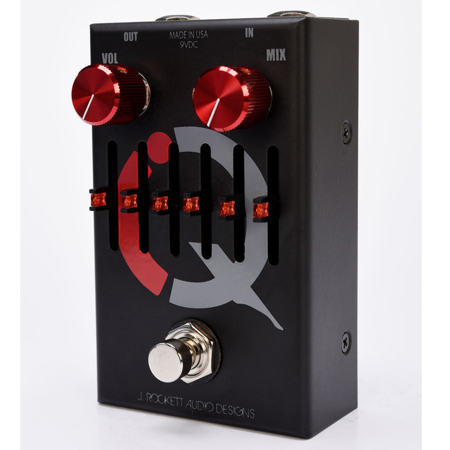 J Rockett IQ Compressor Pedal with 6 Band Graphic EQ IQ EQ/COMPRESSOR