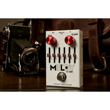 J Rockett Melody Overdrive Mark Lettieri Pedal with 6 Band Graphic
