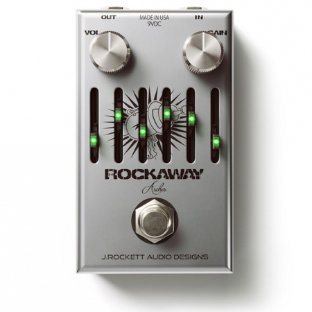 Rockaway Archer Steve Stevens Signature Overdrive Boost Pedal with 6-Band Graphic EQ